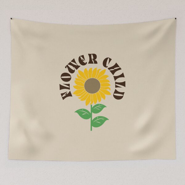 Item preview, Flower Child , flowers , blooming Sunflower designed and sold by Mekoooo.