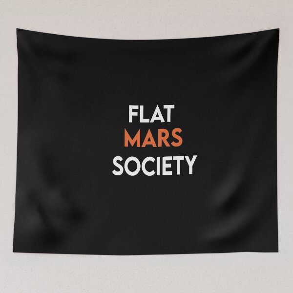 Item preview, Flat Mars Society designed and sold by Heddar Badreddine.