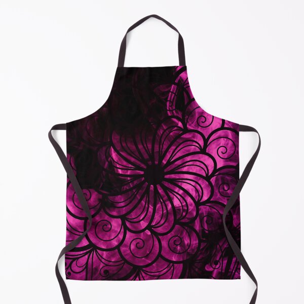 Item preview, Black Magenta Violet Claret Mandala - Smokey Gothic Mandala designed and sold by WonderWear.
