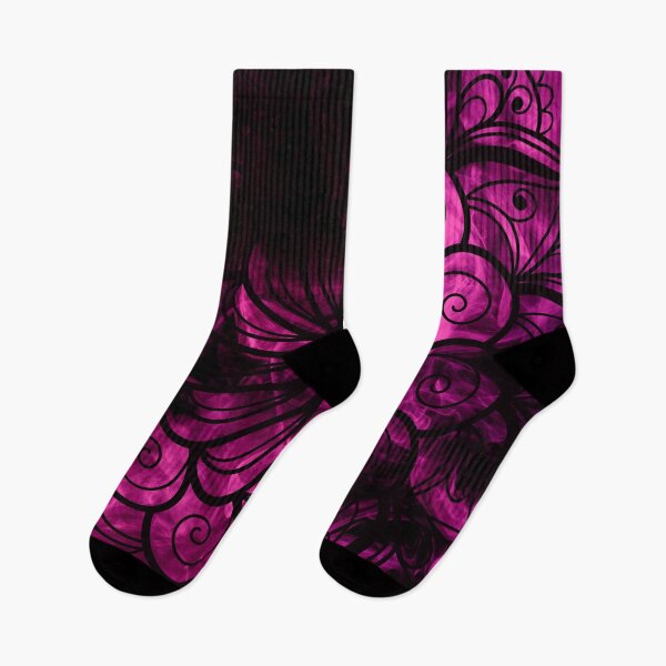 Item preview, Black Magenta Violet Claret Mandala - Smokey Gothic Mandala designed and sold by WonderWear.