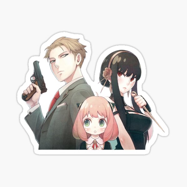 Spy X Family Stickers | Redbubble