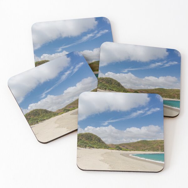 Item preview, The crescent shaped beach at Mawun Bay, Lombok, Indonesia designed and sold by SnapTPhotograph.