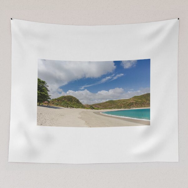 Item preview, The crescent shaped beach at Mawun Bay, Lombok, Indonesia designed and sold by SnapTPhotograph.
