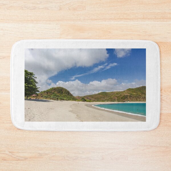 Item preview, The crescent shaped beach at Mawun Bay, Lombok, Indonesia designed and sold by SnapTPhotograph.