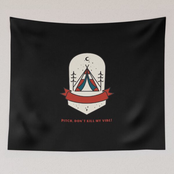 Item preview, Pitch, don't kill my vibe! designed and sold by livetogether.
