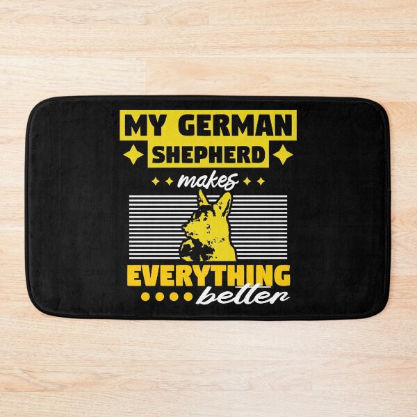 Item preview, Dog Quote German Shepherd Makes Everything Better designed and sold by teamph.