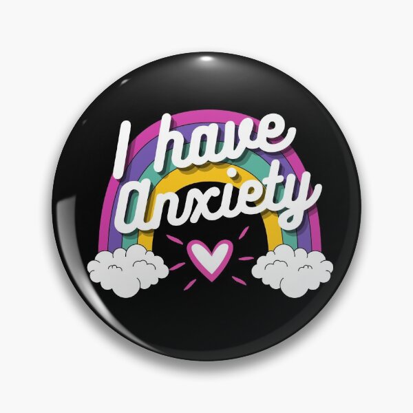 Item preview, Aesthetic I Have Anxiety Sarcastic Rainbow  designed and sold by 1M4NE.