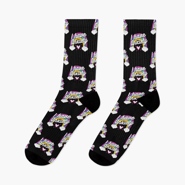 Item preview, Aesthetic I Have Anxiety Sarcastic Rainbow  designed and sold by 1M4NE.