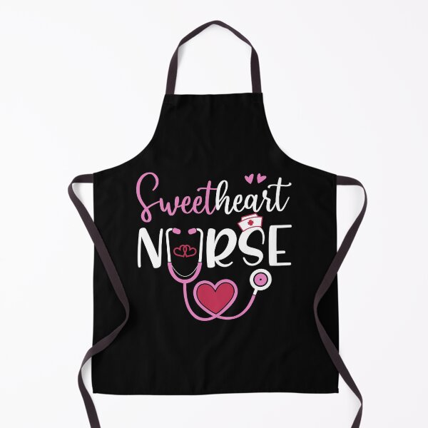 Item preview, Sweetheart Nurse Valentines Day Gifts | Heart, Cap,Stethoscope, in Pink (also available in Blue) designed and sold by InkItStudio.
