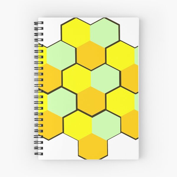 Item preview, Springtime hexagonal designed and sold by hop2swing.