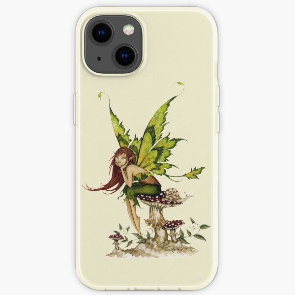 green faerie iPhone Soft Case