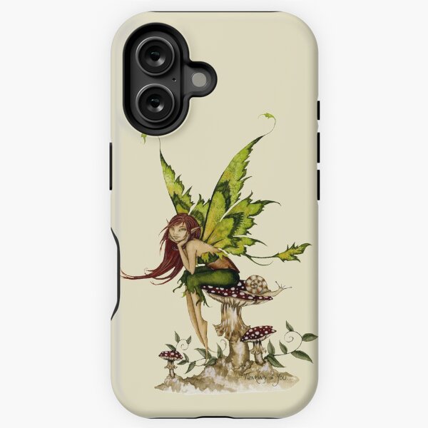 Vista previa del artículo con la obra «hada verde», diseñado y vendido por skramzgirl.