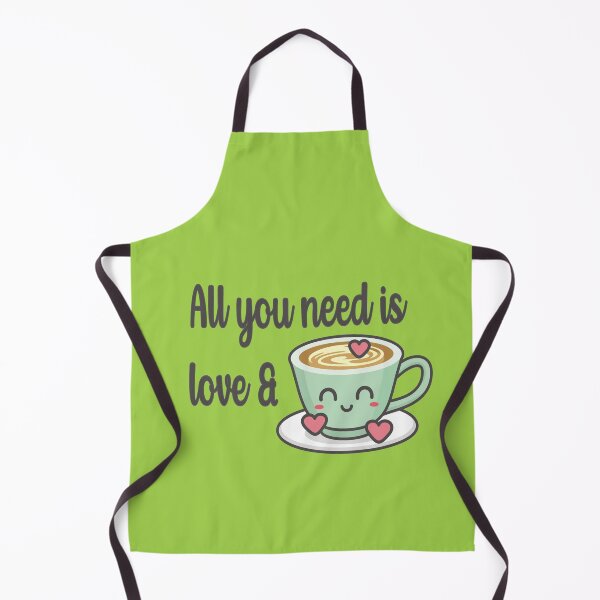 Artikelvorschau, Alles, was Sie brauchen, ist Liebe und Kaffee entworfen und verkauft von RadhaWords.