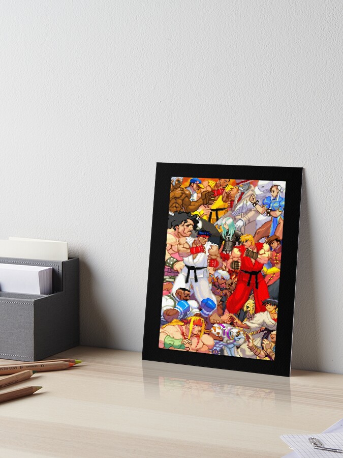 Ryu 8 X 10 Print street Fighter Drawing Fighting 