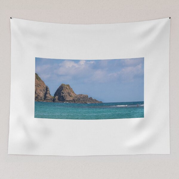 Item preview, The rocky shoreline at Mawun Bay, near Kuta Lombok, Indonesia designed and sold by SnapTPhotograph.