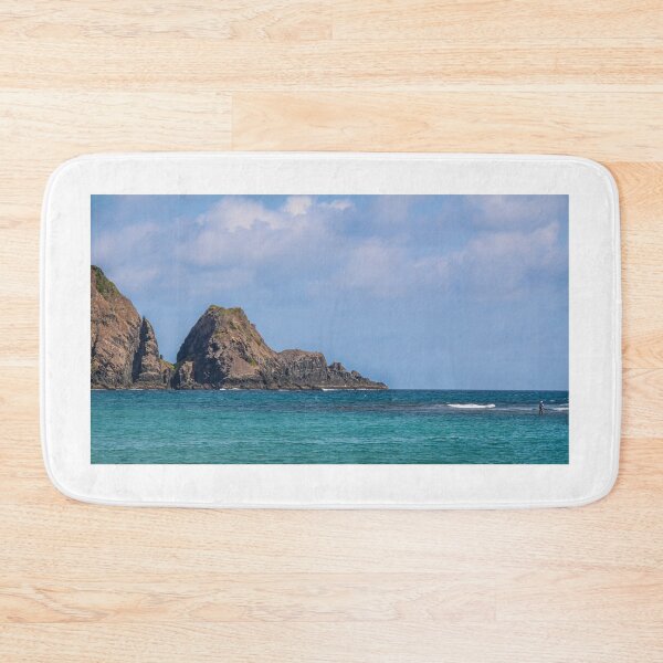 Item preview, The rocky shoreline at Mawun Bay, near Kuta Lombok, Indonesia designed and sold by SnapTPhotograph.