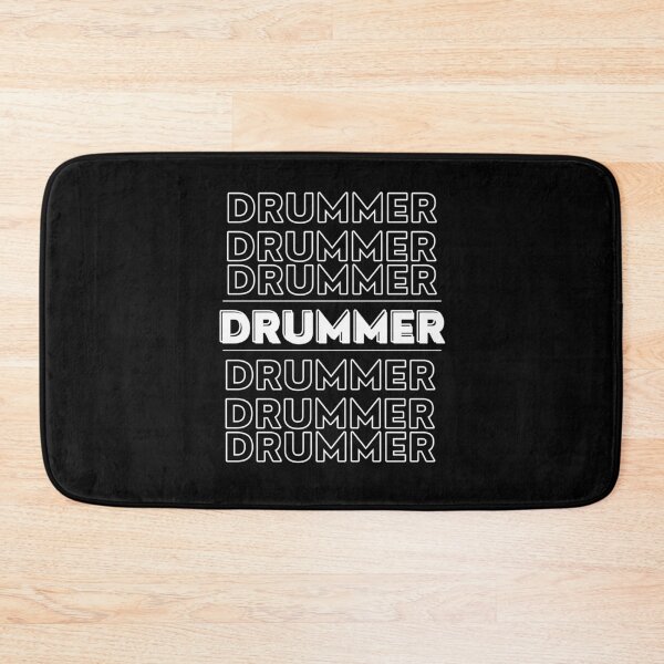 Item preview, DRUMMER-COOL TEXT DESIGN designed and sold by MyTrendStore.