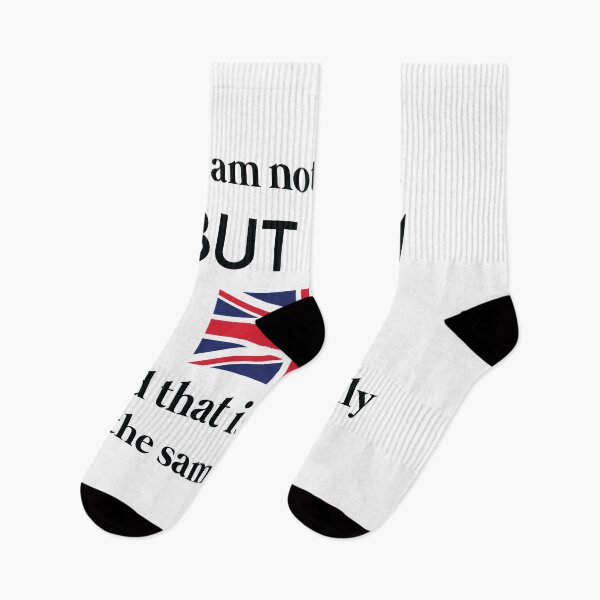Item preview, I am not perfect but i am british funny meme text designed and sold by TheBritishShop.