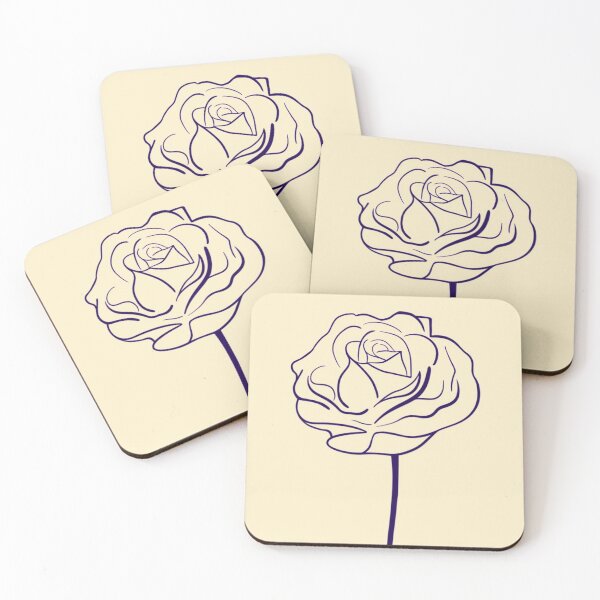 Item preview, One line rose designed and sold by jerry-wanda.