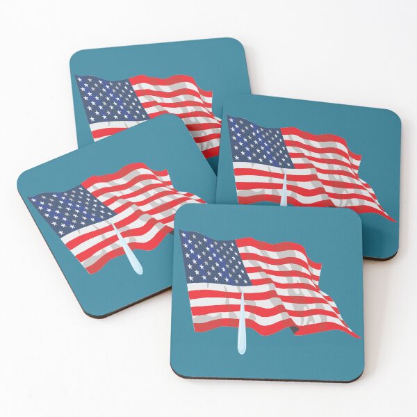 Item preview, US Flag with Tear designed and sold by Venture-Graphix.