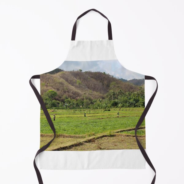 Artikelvorschau, Reisfeldarbeiter in einem Feld nahe Mawun Beach, Kuta, Lombok entworfen und verkauft von SnapTPhotograph.
