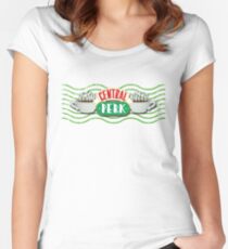 Friends - Central Perk Logo Fitted Scoop T-Shirt