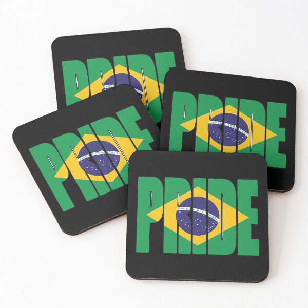 Item preview, Brazil brazilian flag Pride T Shirt designed and sold by Timcito.