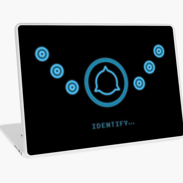Robotic Eyes Laptop Skin