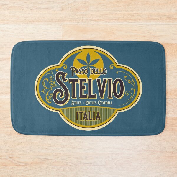 Item preview, Stelvio Pass Art Nouveau Original RoadTrooper T-Shirt + Sticker Design 2021 designed and sold by ROADTROOPER.