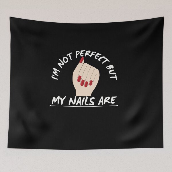 Item preview, I am not perfect but my nails are designed and sold by MyTrendStore.