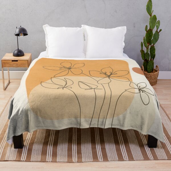 Item preview, Minimal Abstract Flowers designed and sold by LoredanaOleinic.