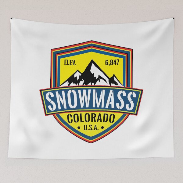 Item preview, Ski Snowmass Colrado Skiing Snowboard Aspen Buttermilk designed and sold by DESTINATIONS DECAL.