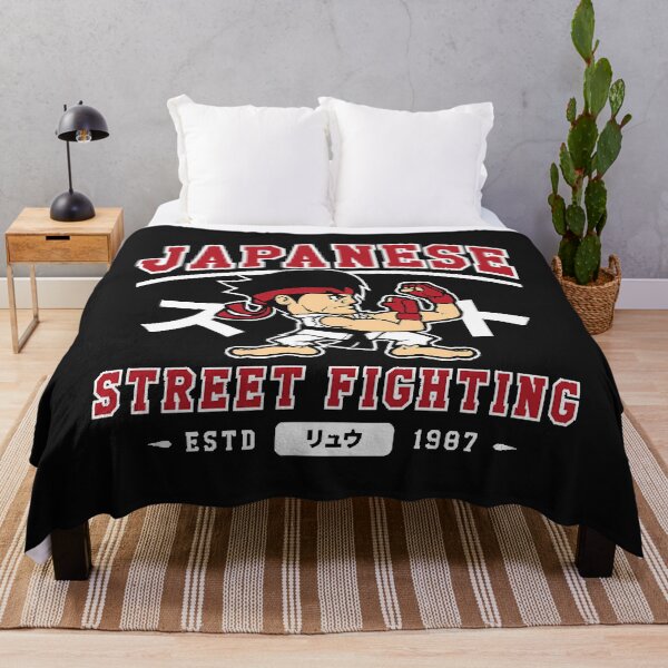Item preview, Japanese Street Fighting - Retro Video Game - College designed and sold by CarlosBohnenkam.