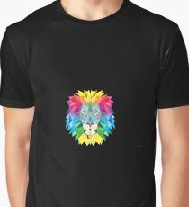 Vector Lion Graphic T-Shirt