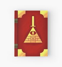 Gravity Falls Inspired Book of Cipher, RED Hardcover Journal