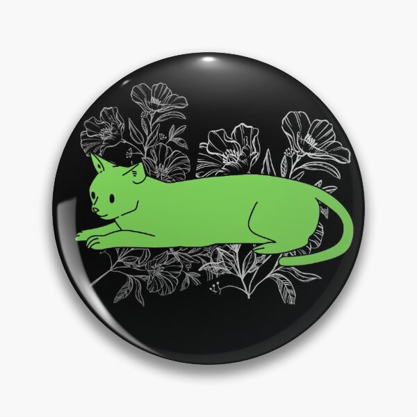 Item preview, Gato floral designed and sold by MerchBulk.