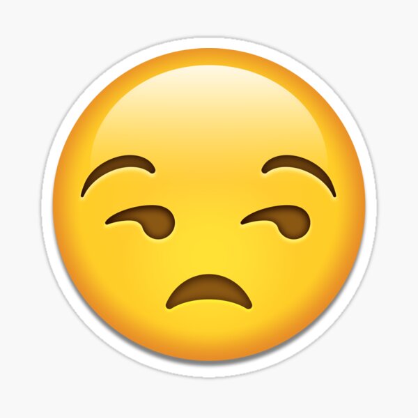 Unamused Face Emoji Gifts & Merchandise | Redbubble