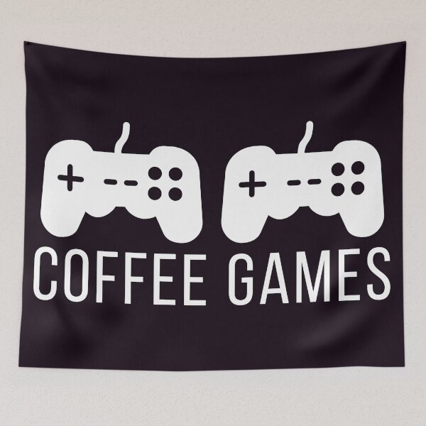 Item preview, Coffee Games designed and sold by OwlCanvas.