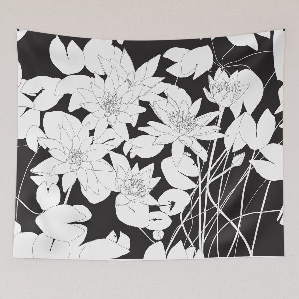 Item preview, The blackness of the water illustration designed and sold by Sandrinebgt.