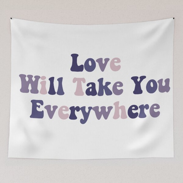 Item preview, Love will take you everywhere designed and sold by LU NA.