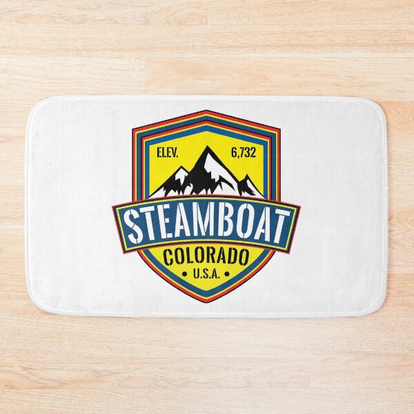 Item preview, Steamboat Colorado Ski Snowboard Skiing designed and sold by DESTINATIONS DECAL.