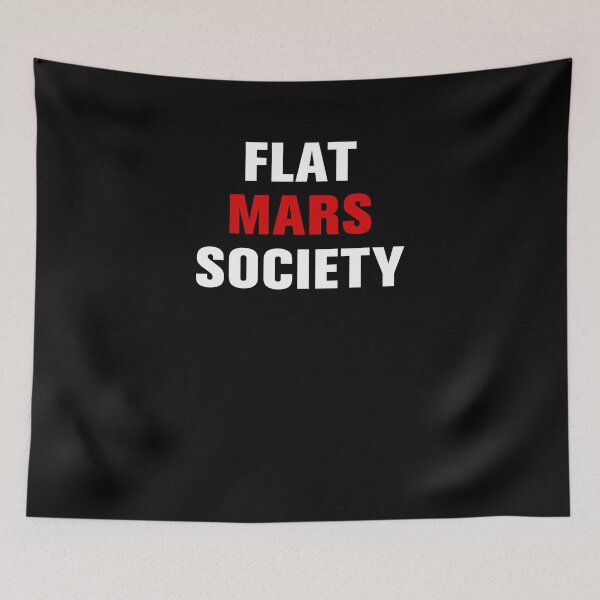 Item preview, Flat Mars Society Retro designed and sold by johnking2808.