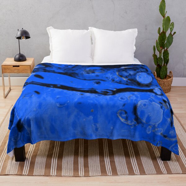 Item preview, Blue Water Bubbles Pattern Print designed and sold by Mary Riley.