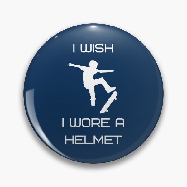 Item preview, I wish I wore a helmet designed and sold by Ollie P.  Leo.