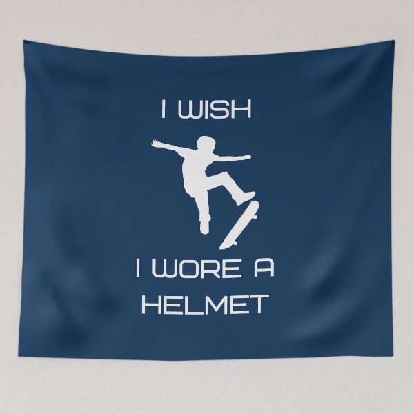 Item preview, I wish I wore a helmet designed and sold by Ollie P.  Leo.
