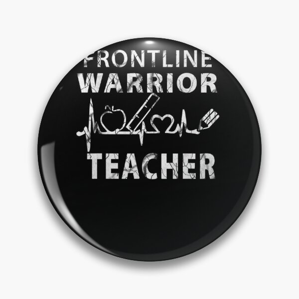 Item preview, Frontline Warrior Teacher Gift For Teacher Good T shirt designed and sold by ahinnlaree.