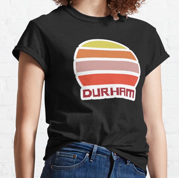 Retro Vintage Sunset Durham Souvenir Classic T-Shirt