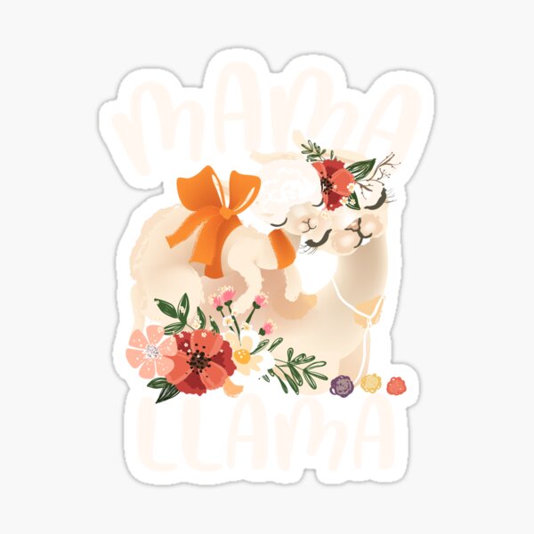 Download Mama Llama Svg Gifts Merchandise Redbubble