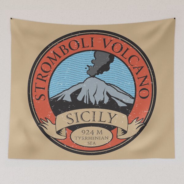 Item preview, Mount Stromboli - Stromboli Volcano designed and sold by studio838.