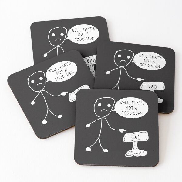 Item preview, well thats not a good sign designed and sold by Feline Rockstars.